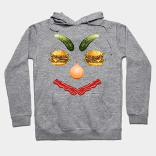 Cheeseburger face Hoodie